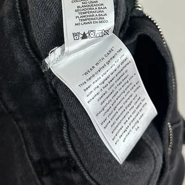 GOOD AMERICAN Fit for Success Bootcut Jumpsuit in Black099 Size Medium - Image 10