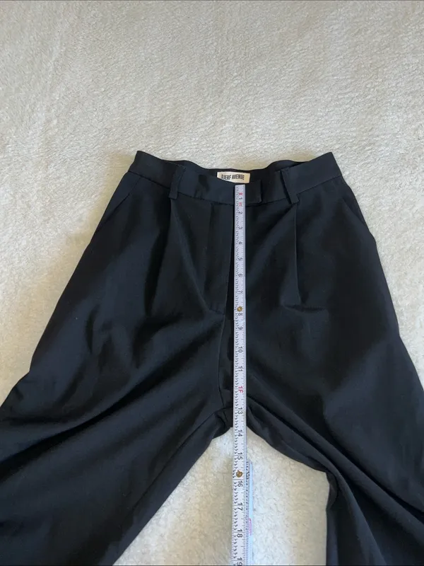 Djerf Avenue Favorite Pants Quiet Luxury Relaxed‎ Wide Leg Trouser XS - Image 7