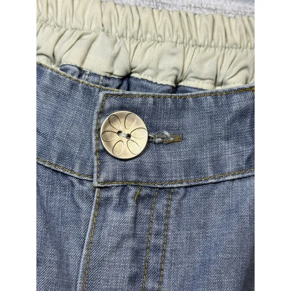 Vintage Y2K cropped jeans women Baggy Size S-M - Image 6