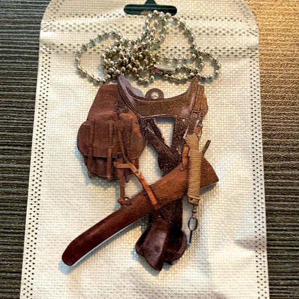 Cowboy 2D Gift Boho Acrylic Exquisite Saddle Pendant Wild West Rear Mirror Decal - Image 2
