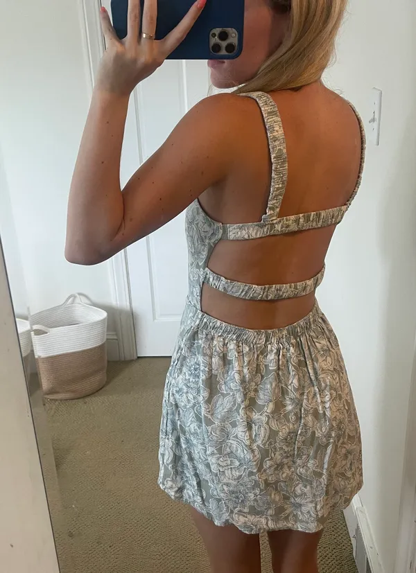 Abercrombie Scrunchie Strap Skort Dress - Image 2