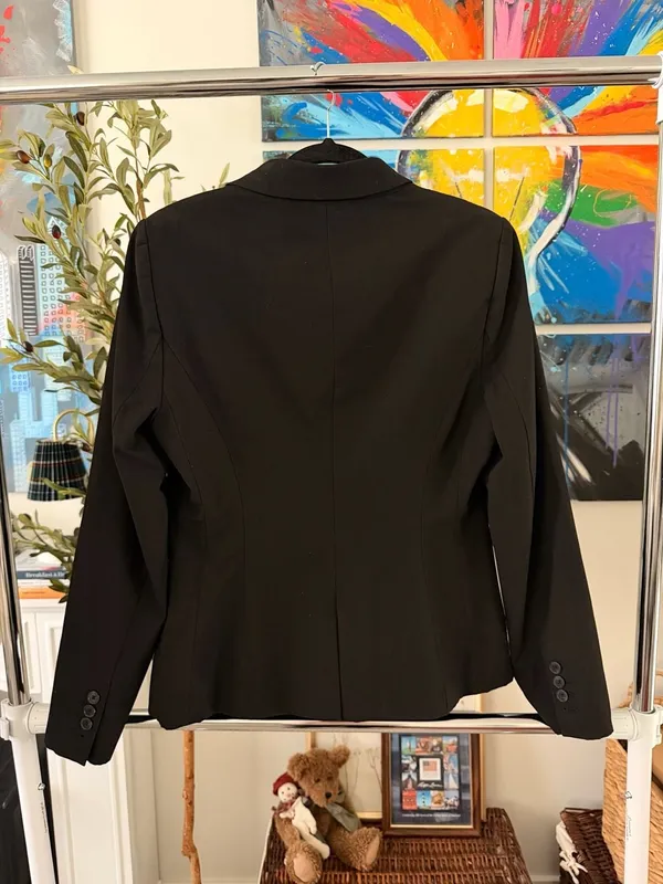 The Limited Black Collection Women's Corporate Chic Power Classic Blazer Size 12 - Image 8