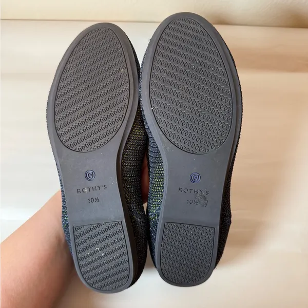 Rothy’s Metallic Lattice Stitch‎ Loafers - Image 4