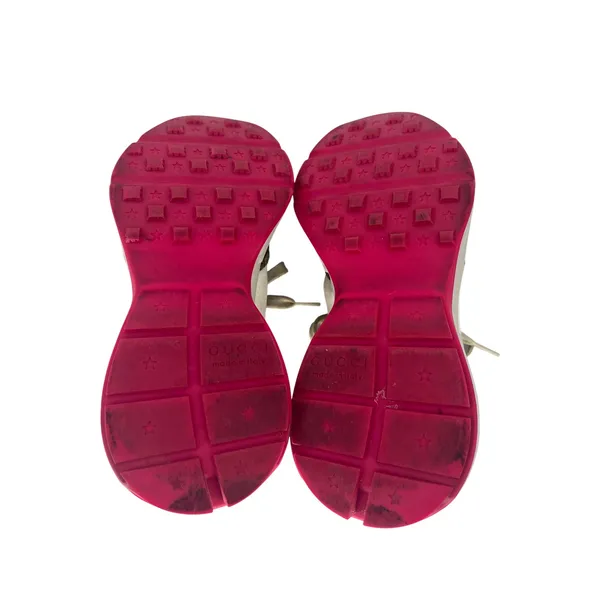 Gucci GG Rhyton Sneakers GG Supreme Canvas Pink Blue Size‎ 38 - Image 16