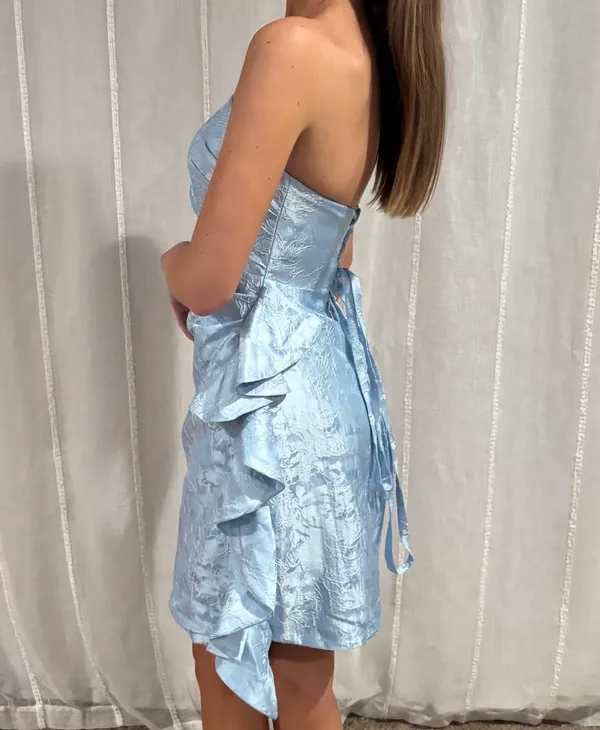 Blue mini dress - Image 2