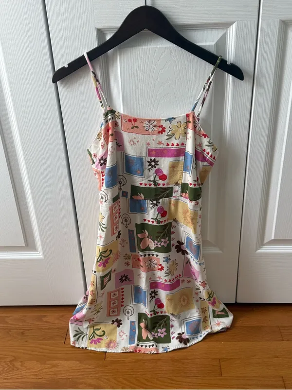 Monteau Printed Mini Dress - Image 2
