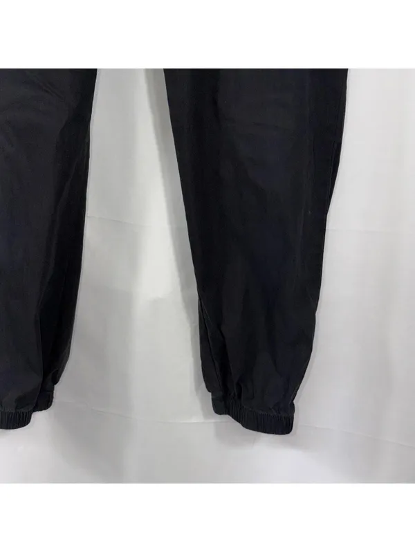 Old Navy Black Cargo Jogger Pants Women’s Medium Drawstring Elastic Waist Casual - Image 4