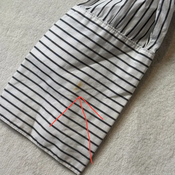 Madewell Button Down Striped Cotton Shirt Womens S Long Cuff Minimalist Capsule - Image 5