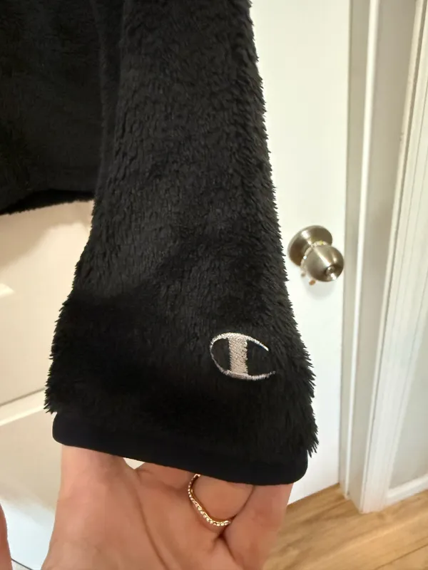 Champion black Georgia Bulldogs fleece jacket Size S - Image 2