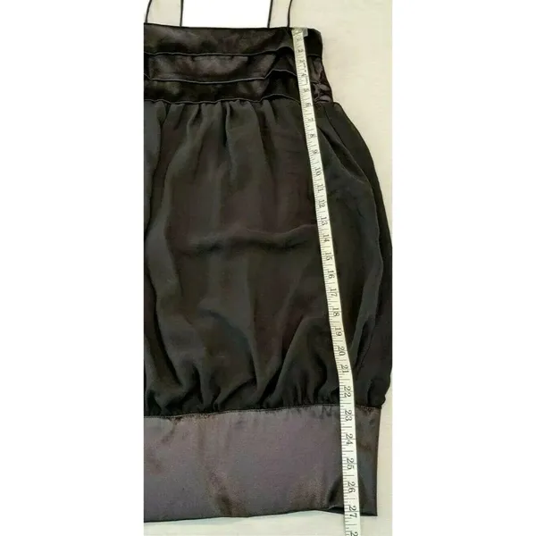 Women's Zara Black X-Small Cocktail Party Mini Dress D20 - Image 8