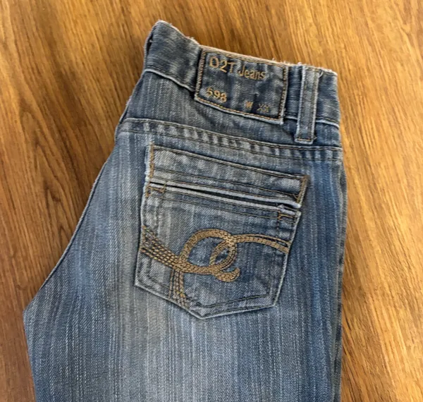 Y2K vintage low rise jeans - Image 5