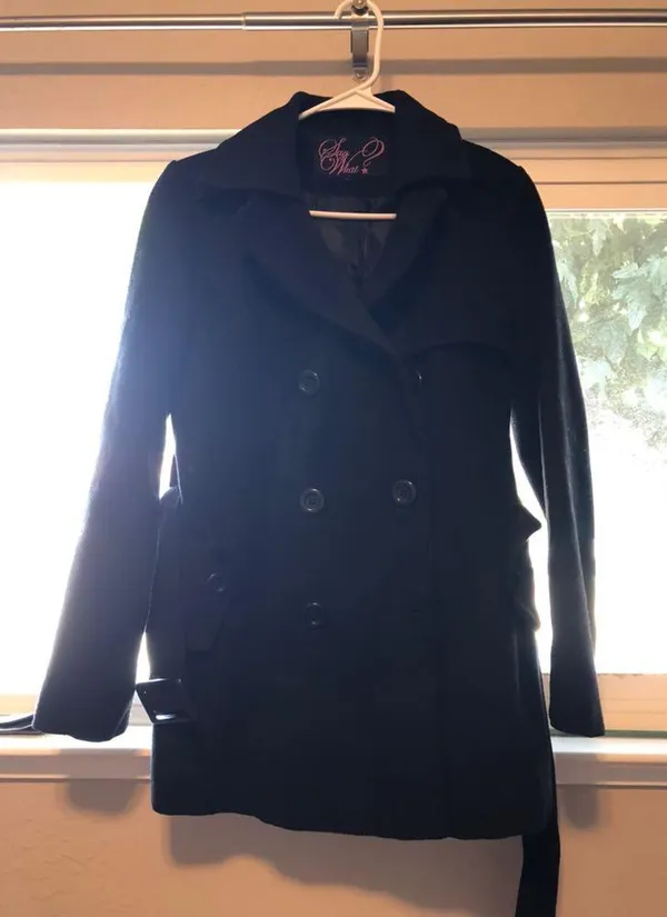 Winter Coat Black Size M - Image 8