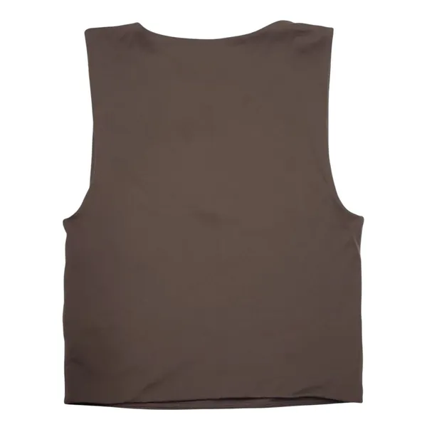 Aritzia Babaton Contour Brown High Neck Muscle Tank, Size Medium - Image 2