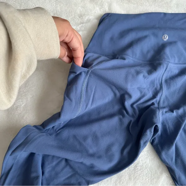 Lululemon Align High Rise Pant with Pockets 25" Water Drop Size 6 - Image 7