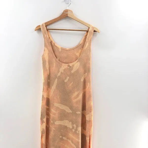 Seafolly Terrain Knit Midi Dress in Sands Small‎ - Image 4