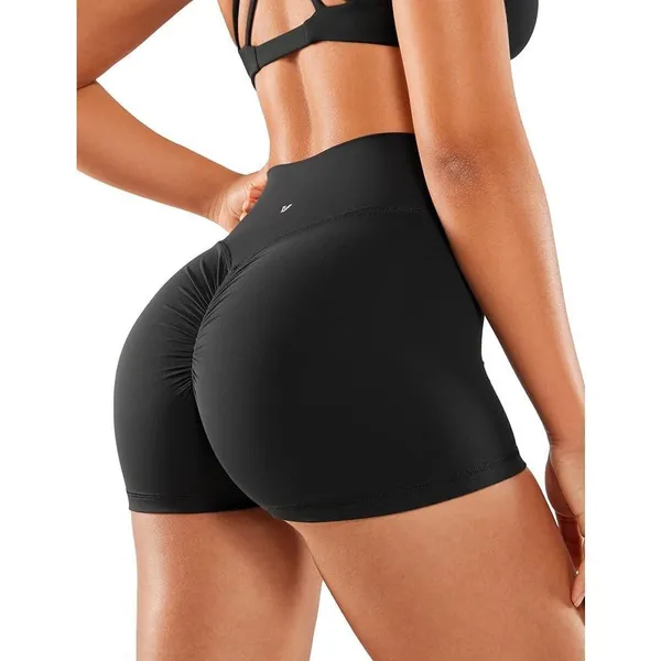 ✨VANTONIA Womens Scrunch Butt Biker Sz XS Shorts 2"✨ - Image 3
