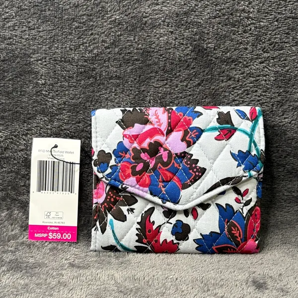Vera Bradley Multicolor Floral Wallet NWT - Image 10