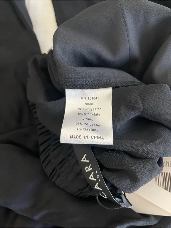 NWT CAARA Harmony Pant size 6 Black drawstring Few Moda Theory - Image 8