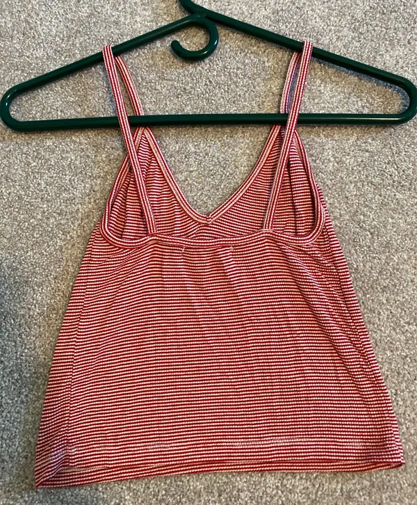 Brandy Melville Striped Crop Top - Image 2