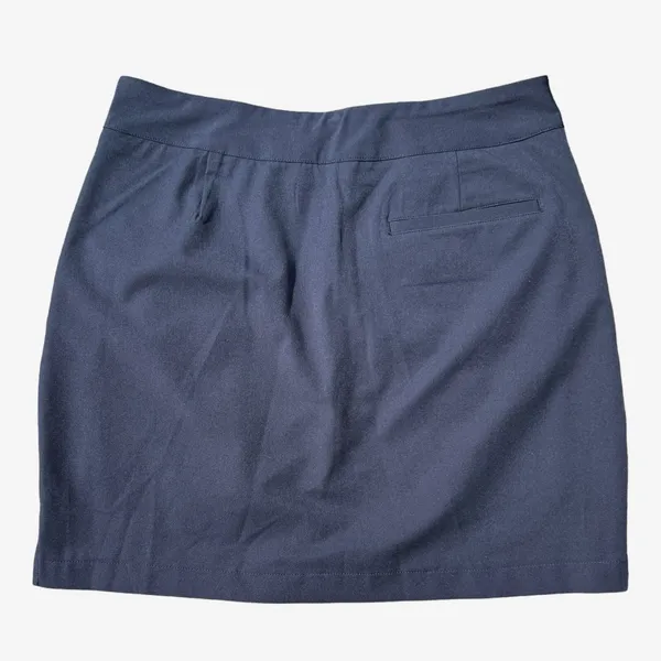 Greg Norman Navy Blue Golf Skort Performance Athletic Tennis Skirt Pockets 2 - Image 2