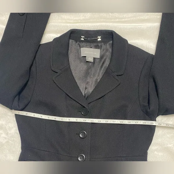 Ann Taylor Black Blazer Coat - Image 10