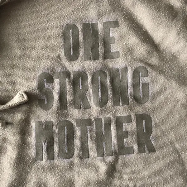 Scary Mommy: One Strong Mother monochromatic hoodie - Image 2