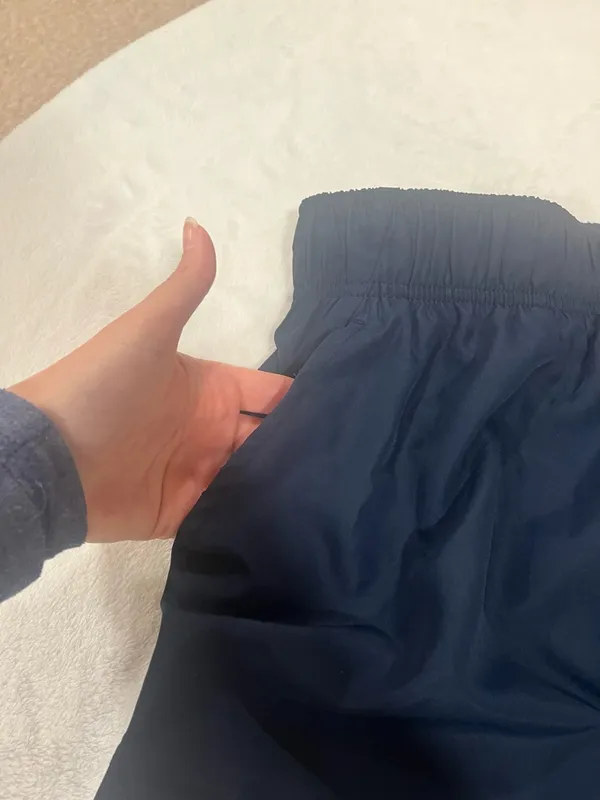 Athletic Works Large Navy Blue Running Shorts with Liner - Image 3