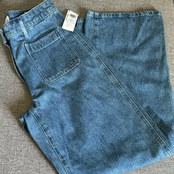 Aritza Wilfred Free Adrift Ocean Medium Blue Women Jeans Sz 8 - Image 7
