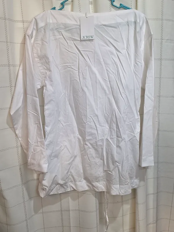 J Crew Ciel top in cotton poplin - Image 5