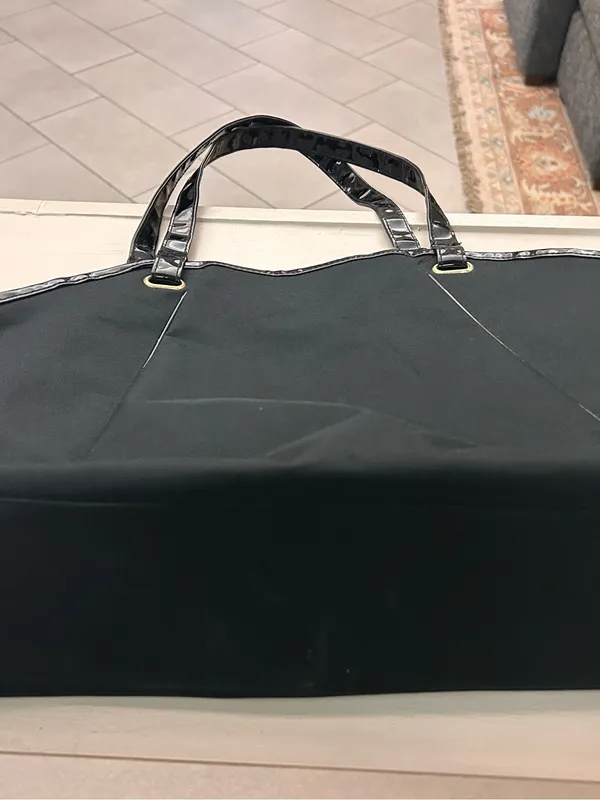 Lancôme Everyday Black Tote with Glossy Trim - Image 3