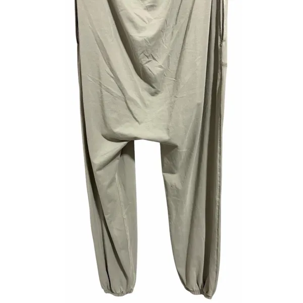 Free People Algues Marines Short Sleeve Hot Shot V-Neck Cut-Out‎ Back Jumpsuit S - Image 6