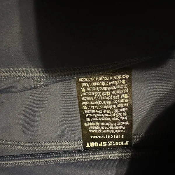 PINK Victoria's Secret Navy Leggings - Image 3