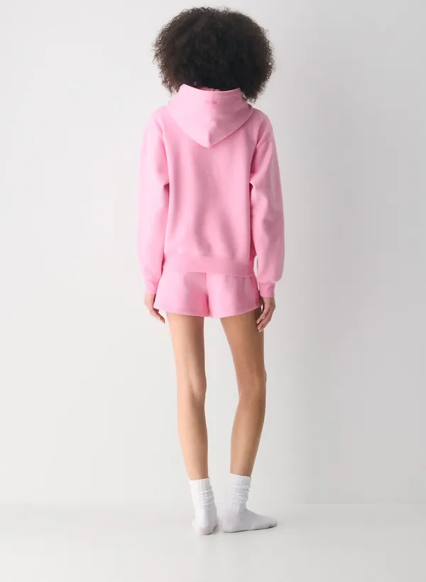 NWT Aritzia COZY SWEATFLEECE PERFECT HOODIE in jellybean. Size Medium - Image 3