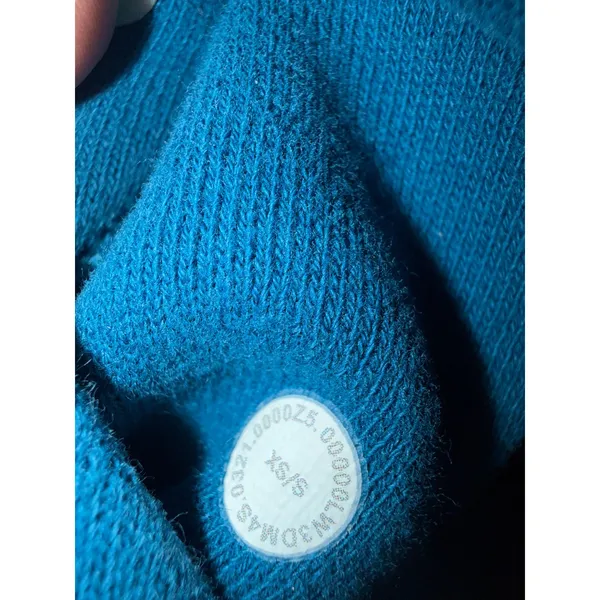 Lululemon Scuba Oversized Half-Zip Hoodie Teal Blue XS/S LW3DMAS - Image 4