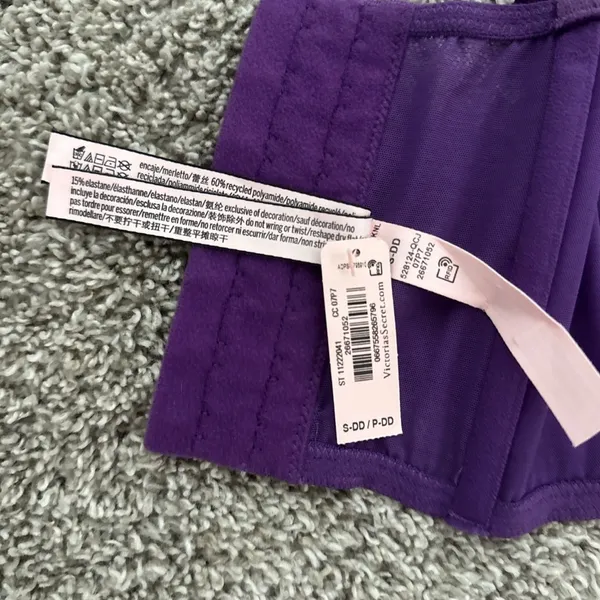 Victoria’s Secret Purple Lace Corset-Style Top - Image 7