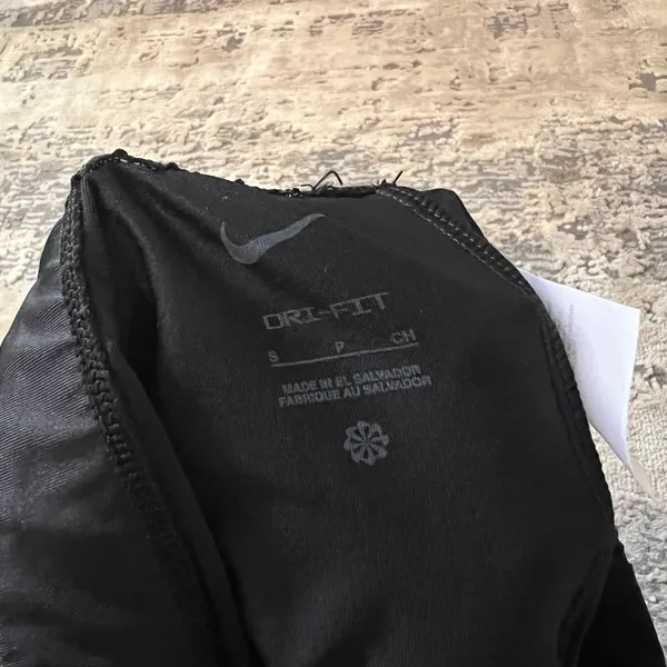 NWT Nike Black Stock Half Tight 1/2 Length Running Shorts Size Small - Image 5
