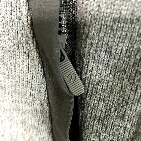 LULULEMON It’s Fleecing Cold Hooded Sweater-Pullover Sz 4 Gray Cozy Athletic EUC - Image 9