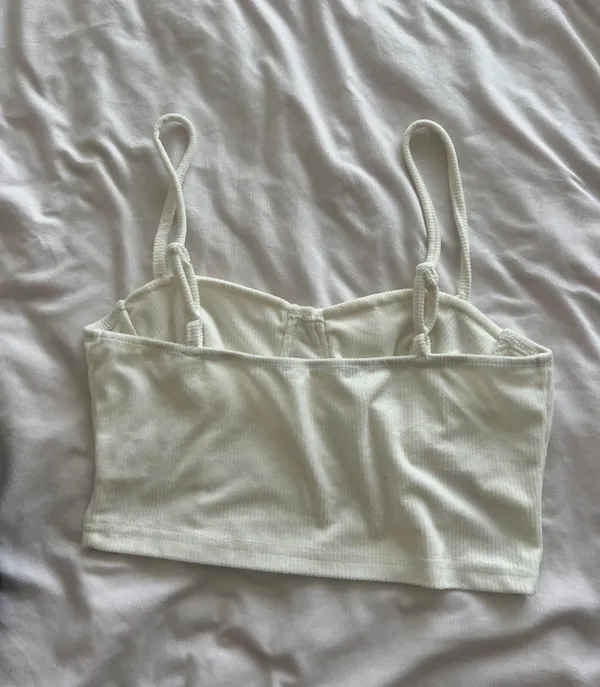 White Bustier Top - Image 2