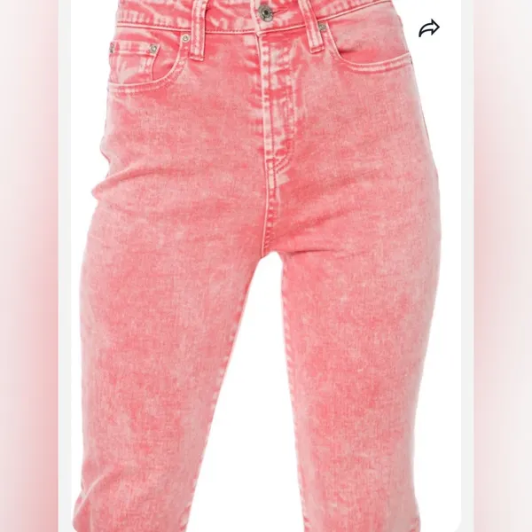 Juicy Couture Venice jeans in Calypso Coral - Image 4
