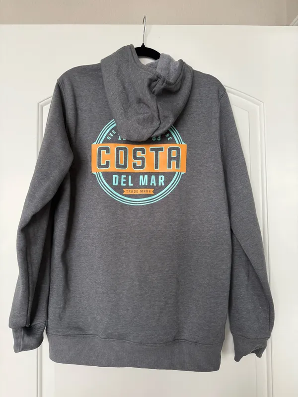 Costa Del Mar Gray Hoodie - Image 2