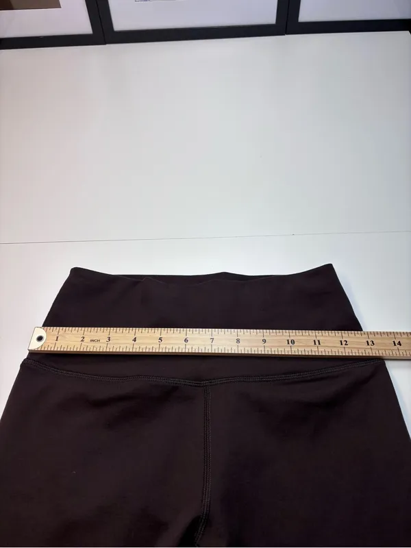 aerie Women’s Dark Brown Offline The Hugger High-Waist Stretch Leggings NWOT M - Image 8