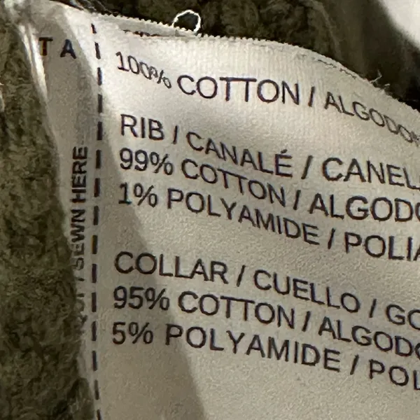 MANGO cotton knit cardigan in dark green - Image 8