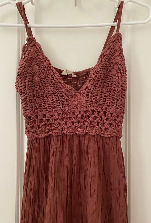 Blush Burgundy Dress - Image 2