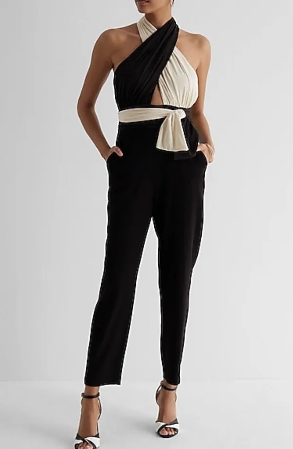 Color Block Jumpsuit - Image 4