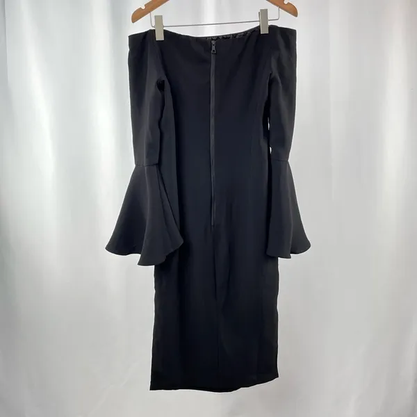 NWT Bardot Solange‎ Dress in Black Size 8 - Image 5