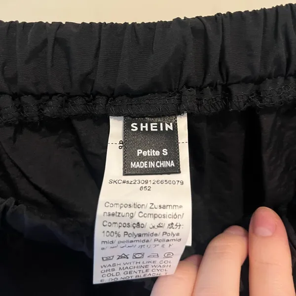 Black Parachute Pants - Image 3