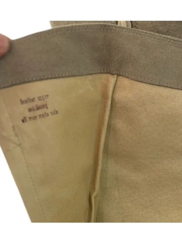 -J. Crew Boots Womens Size 9 Suede Leather Mid Calf Quiet Luxury Old Money Italy - Image 10
