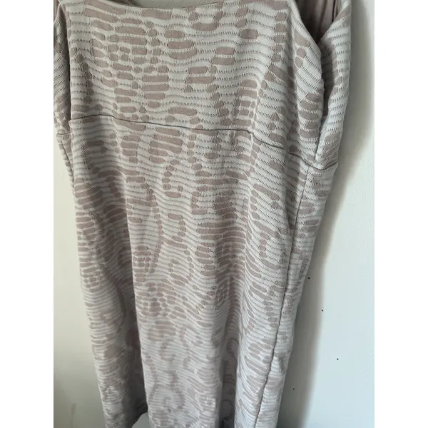 Free People Medium Womens Dress Floral Bodycon Textured Tank Gray Cotton Blend - Image 11