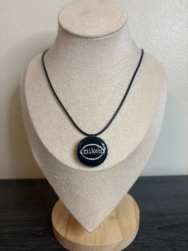 Handmade Mikes Hard Lemonade Bottle Cap Necklace - Image 2