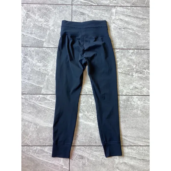 Vuori Performance Jogger Navy Blue High Rise Drawstring Sweatpants Womens Small - Image 7